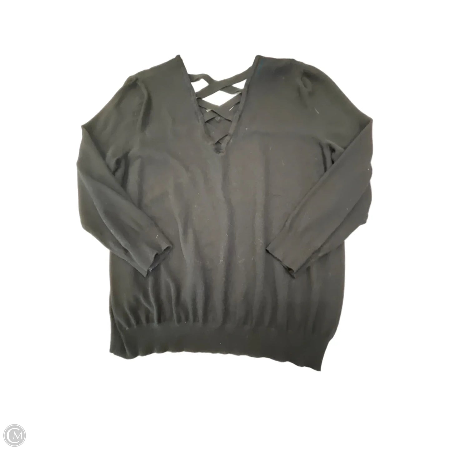 Sweater By Love Ellie In Black, Size: 2x