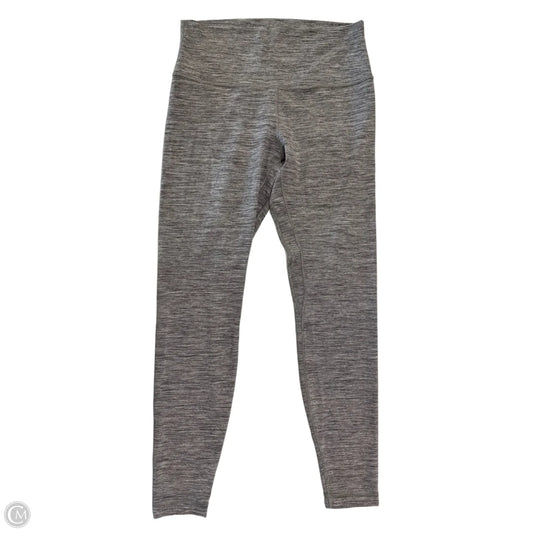Athletic Leggings By Lululemon In Grey, Size: M
