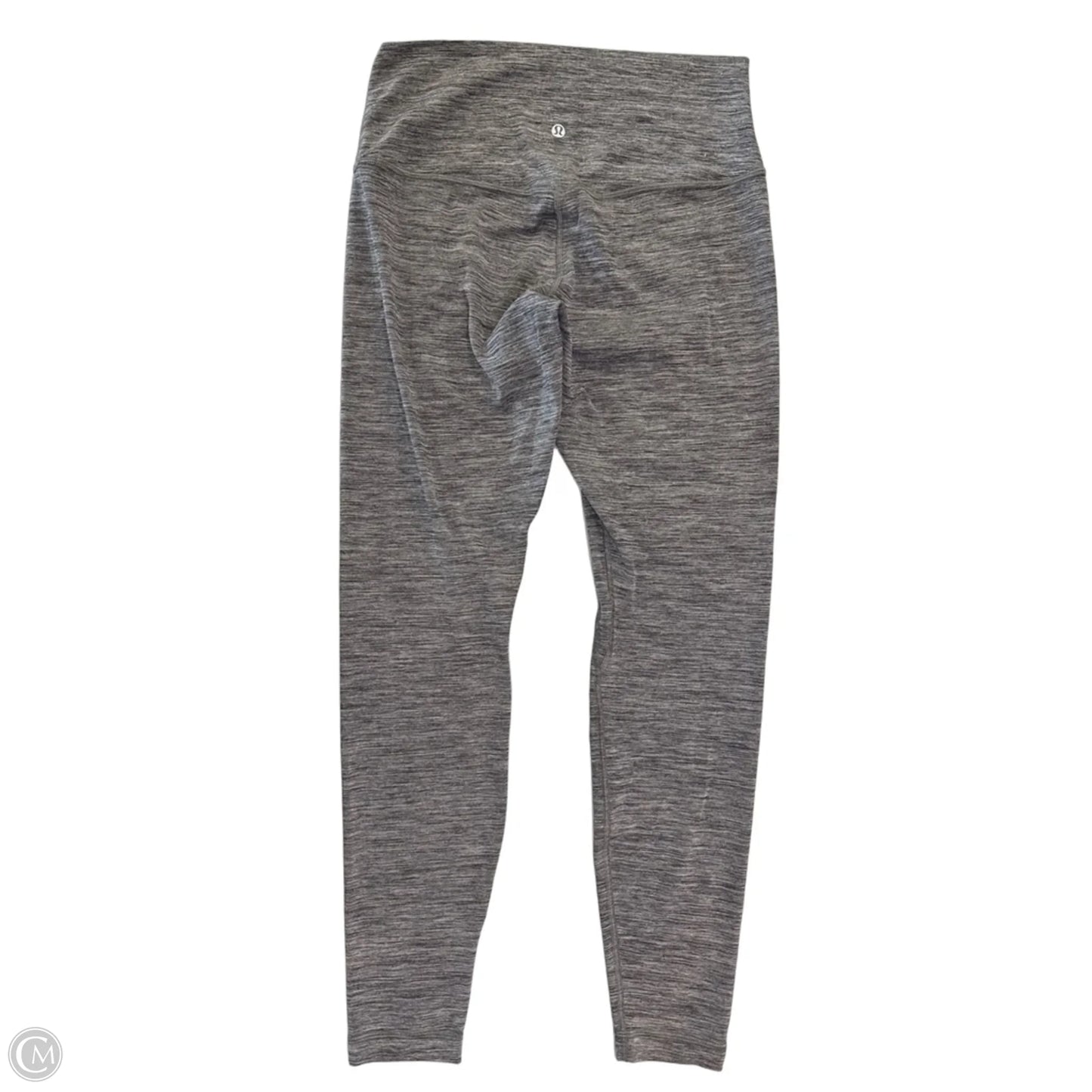 Athletic Leggings By Lululemon In Grey, Size: M