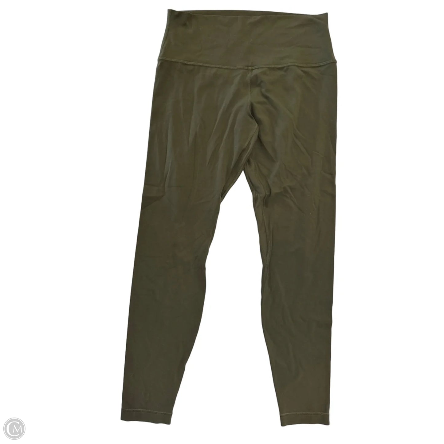 Athletic Leggings By Lululemon In Green, Size: M