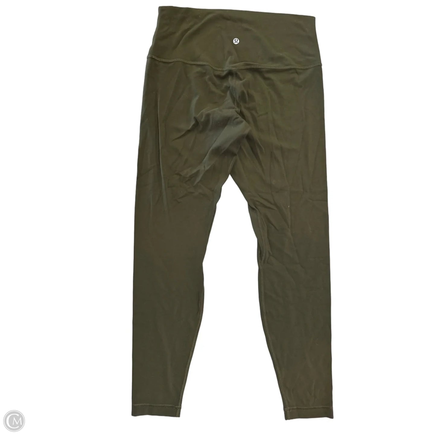 Athletic Leggings By Lululemon In Green, Size: M