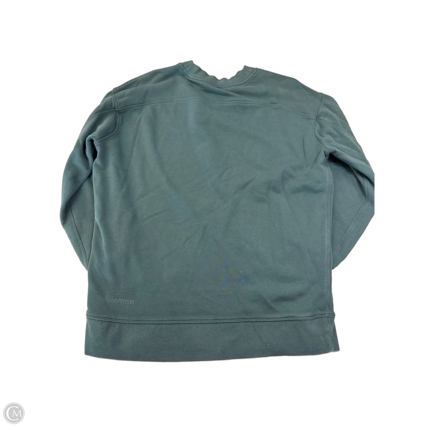 Athletic Sweatshirt Crewneck By Lululemon In Green, Size: Xs