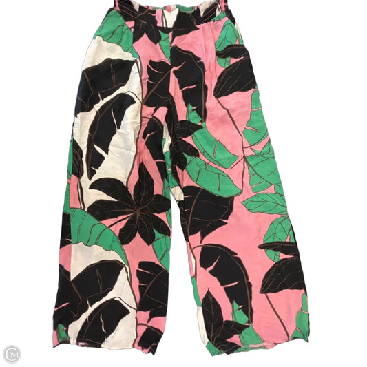Pants Set 2pc By Sofia By Sofia Vergara In Green & Pink, Size: S