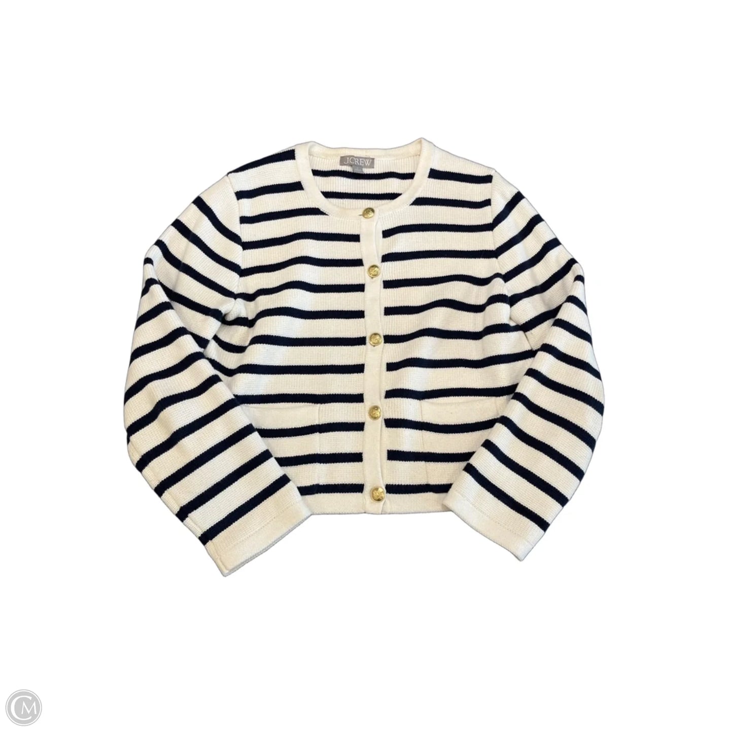 Sweater By J. Crew In Striped Pattern, Size: S