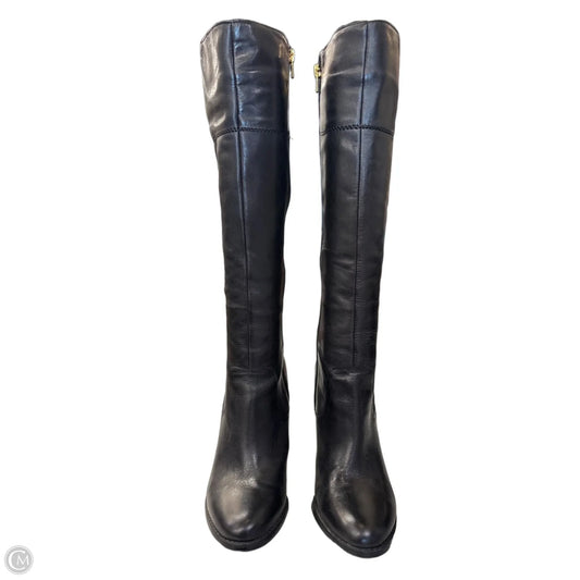 Boots Knee Heels By Audrey Brooke In Black, Size: 6