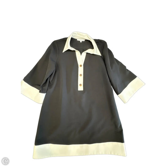 Dress Work By Preston And New York In Black & White, Size: 1x