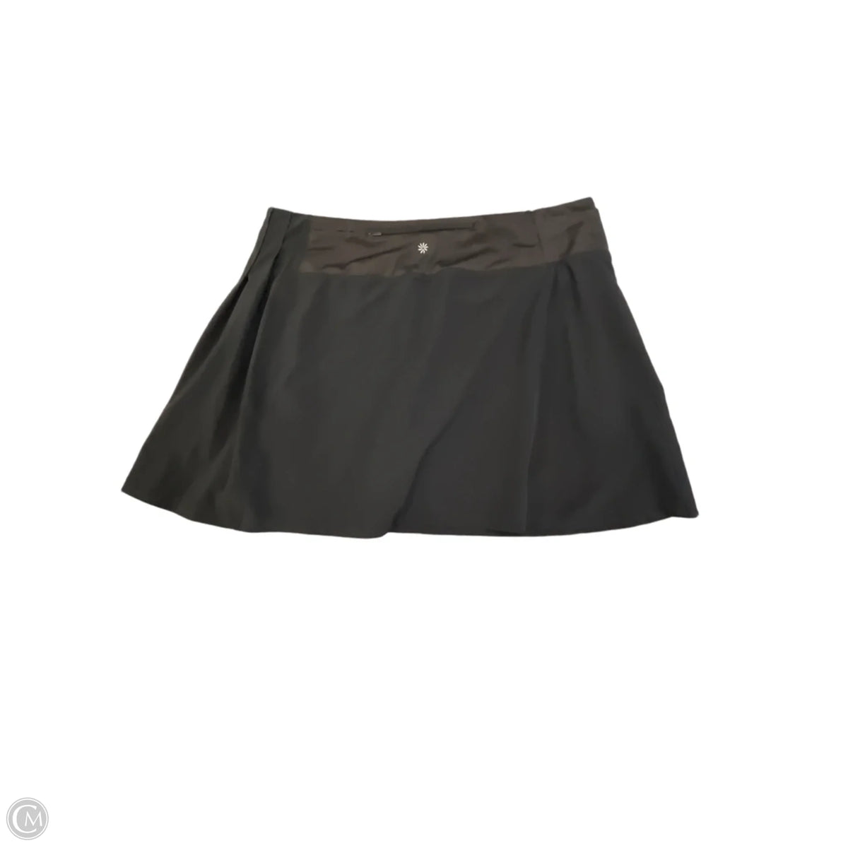 Athletic Skort By Athleta In Black, Size: Xl