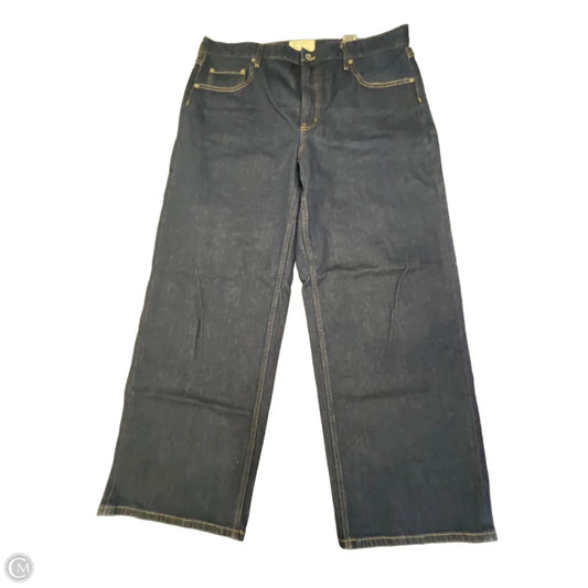 Jeans Wide Leg By Everlane In Blue, Size: 16