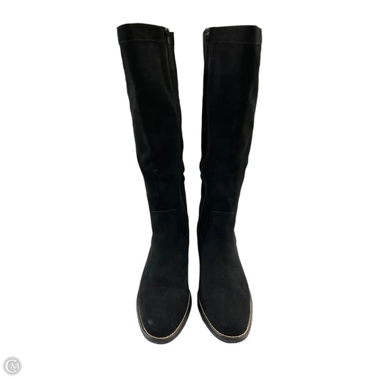 Boots Knee Heels By White Mountain In Black, Size: 11