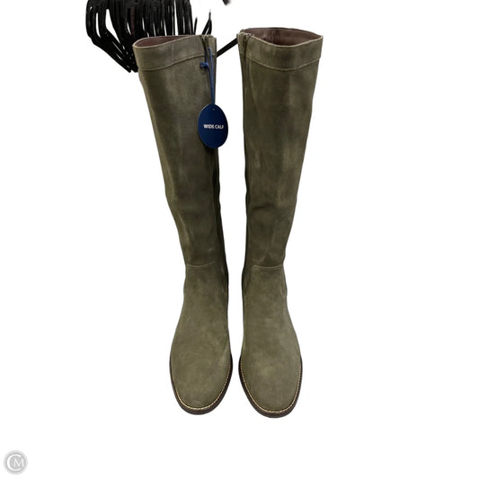 Boots Knee Heels By White Mountain In Green, Size: 11