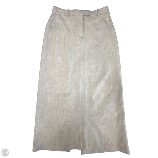 Skirt Maxi By Abercrombie And Fitch In Tan, Size: M