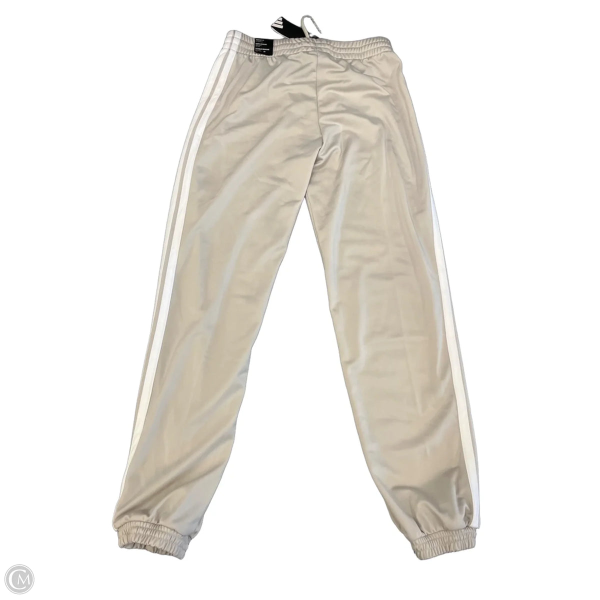 Athletic Pants By Adidas In Tan, Size: S