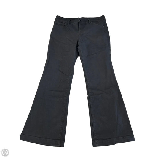Jeans Boot Cut By Express In Black, Size: 12