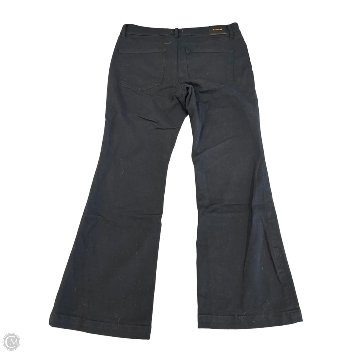 Jeans Boot Cut By Express In Black, Size: 12