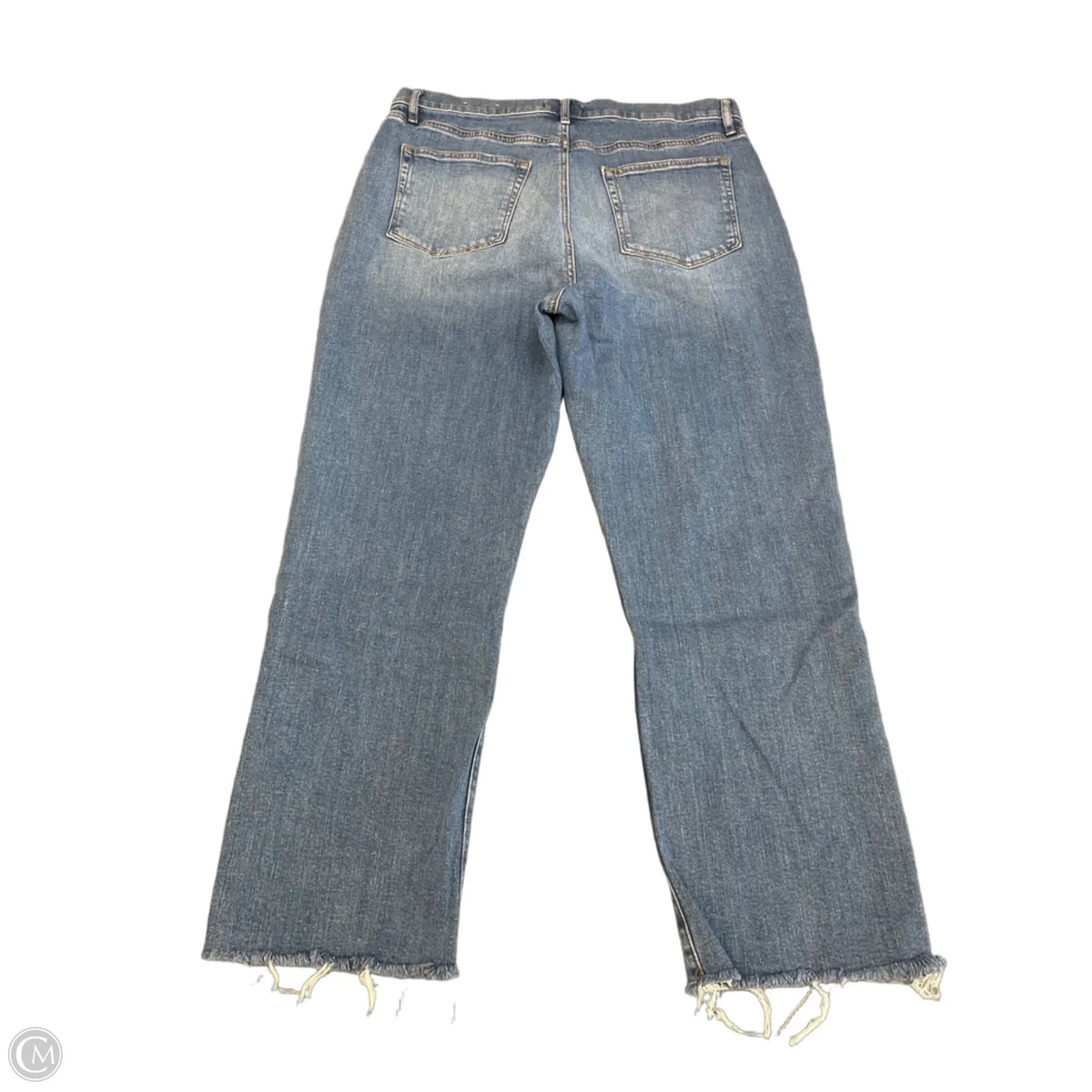 Jeans Straight By Loft In Blue, Size: 12
