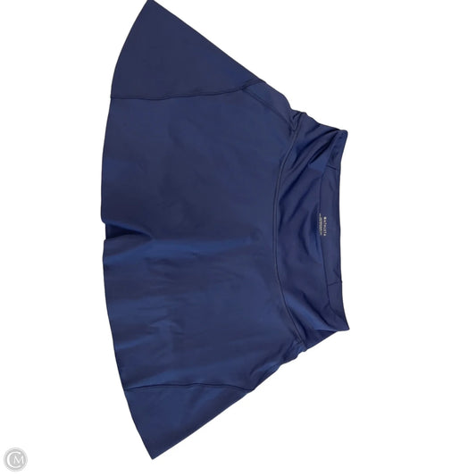 Athletic Skirt By Athleta In Navy, Size: L