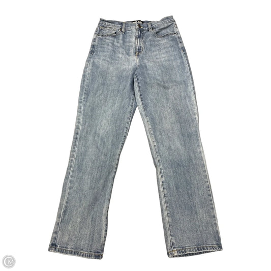 Jeans Straight By Dkny In Blue Denim, Size: 10