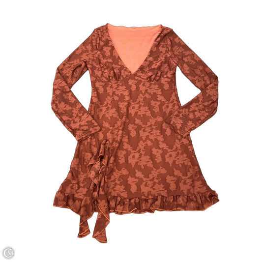 Dress Casual Short By Missguided In Orange, Size: L