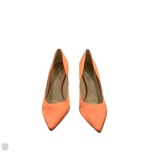 Shoes Heels Stiletto By Sam Edelman In Orange, Size: 10