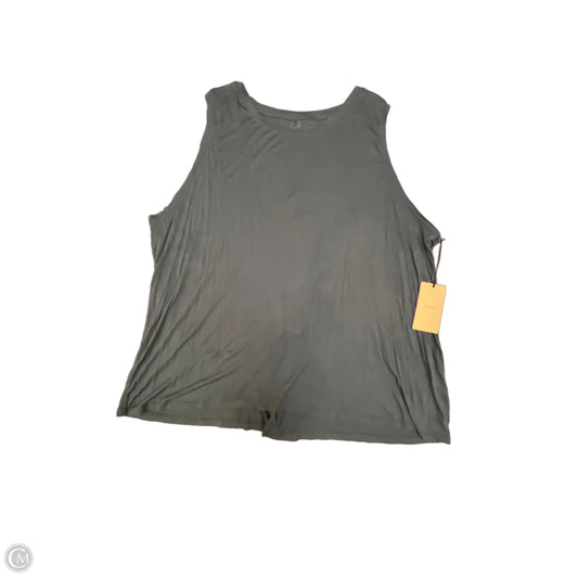 Athletic Tank Top By Halogen In Blue, Size: 3x