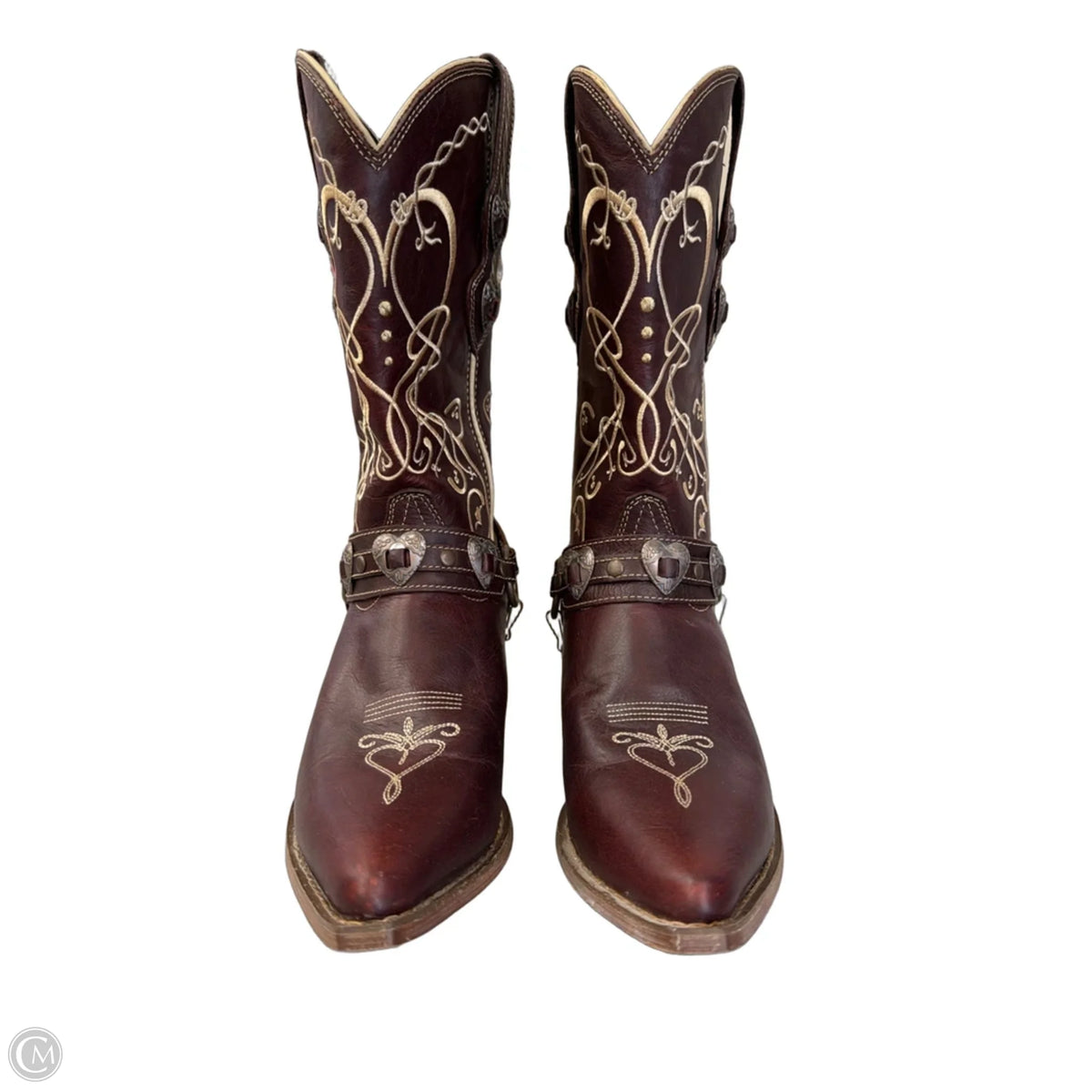 Boots Western By Durango In Brown & Cream, Size: 8.5