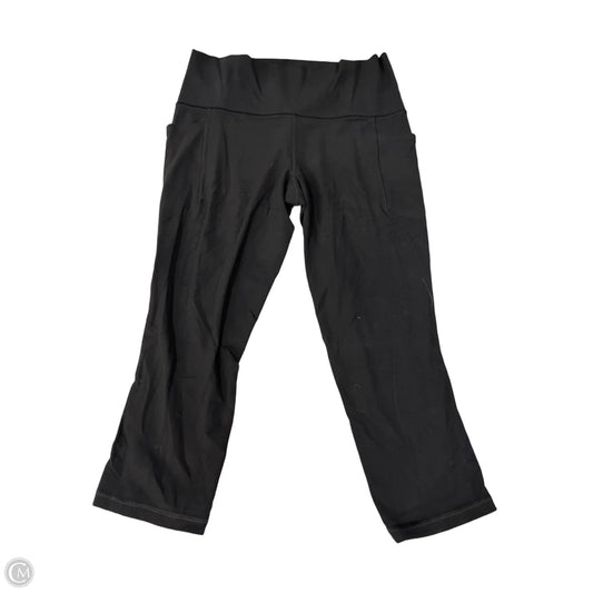 Athletic Leggings By Athleta In Black, Size: M