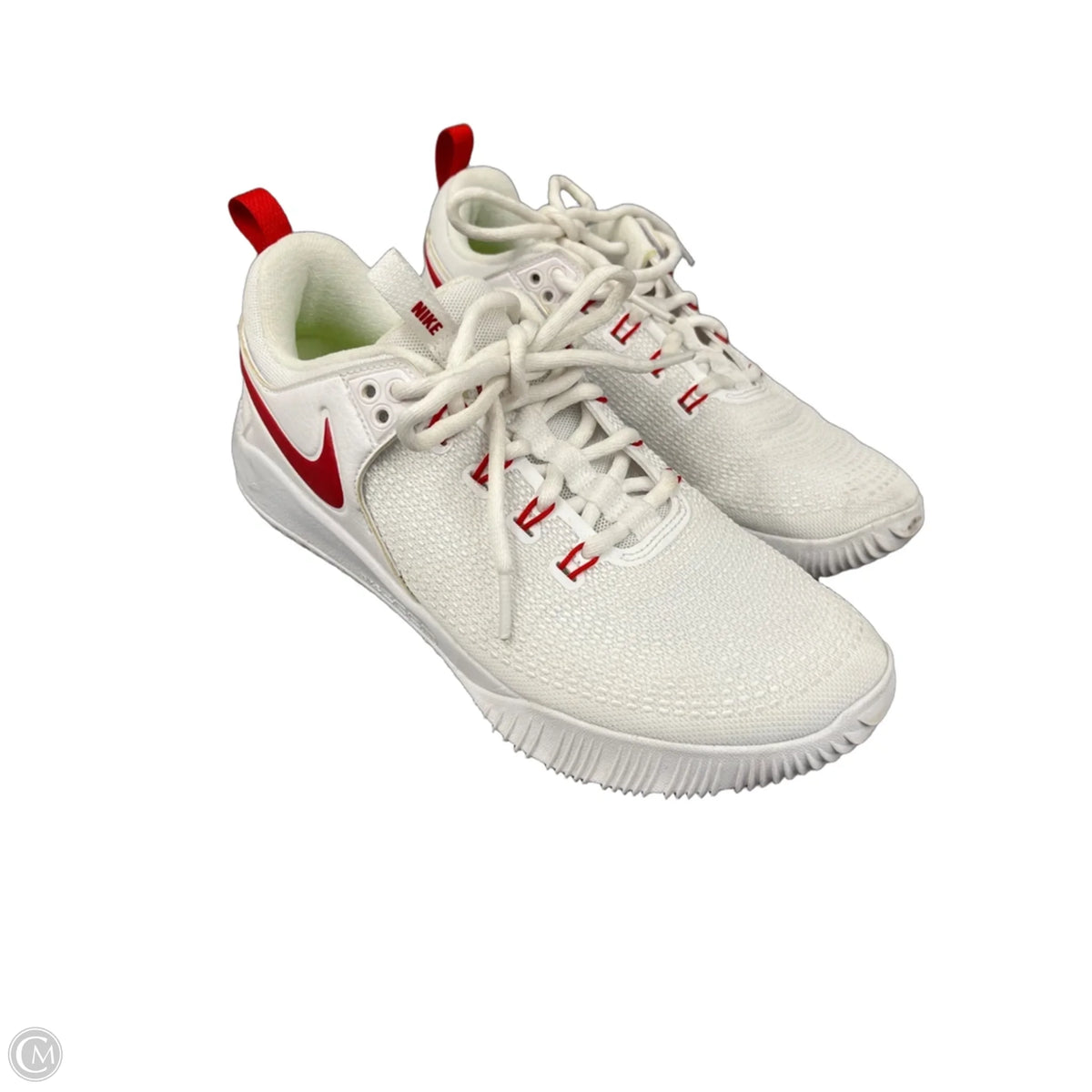 Shoes Athletic By Nike In White, Size: 8