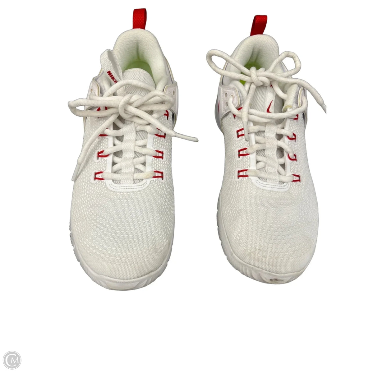 Shoes Athletic By Nike In White, Size: 8