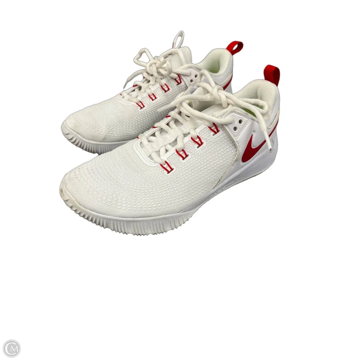 Shoes Athletic By Nike In White, Size: 8