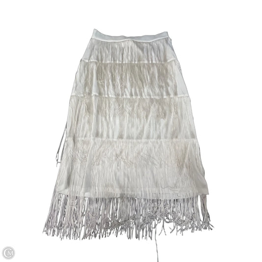 Skirt Maxi By Lena In White, Size: L
