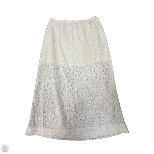 Skirt Maxi By Old Navy In Cream, Size: M