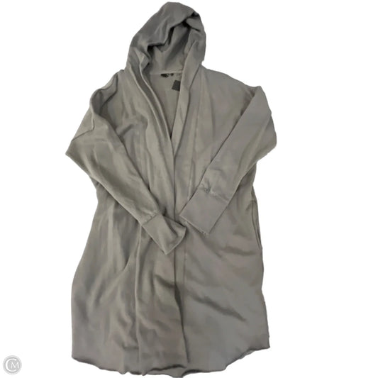 Jacket Shirt By Mono B In Grey, Size: L