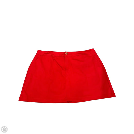 Skirt Mini & Short By Dear Scarlett In Red, Size: 3x