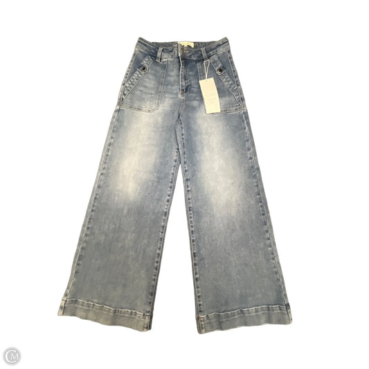Jeans Flared By Risen In Blue Denim, Size: 6