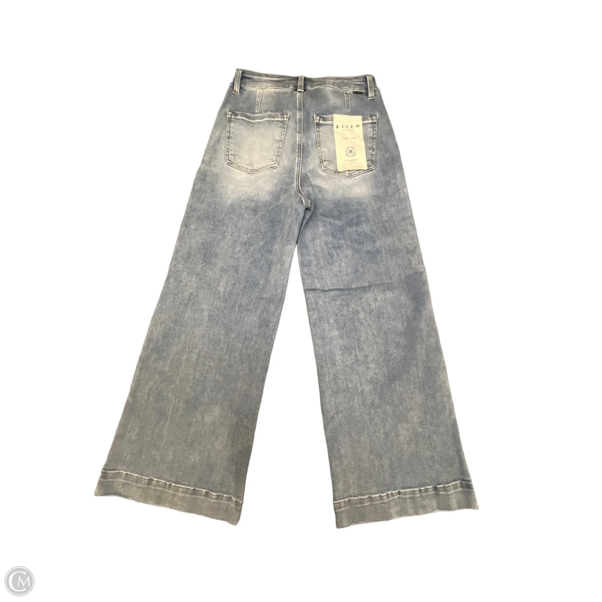 Jeans Flared By Risen In Blue Denim, Size: 6