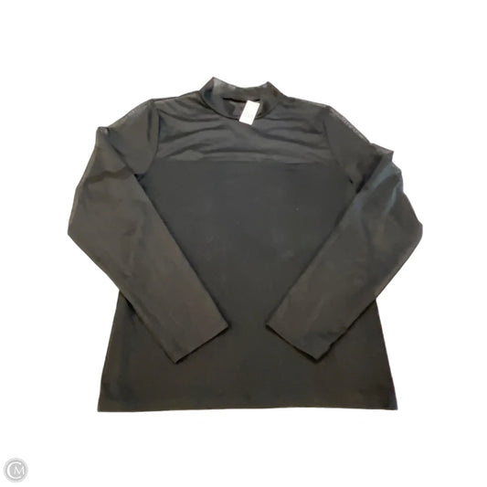 Top Long Sleeve By Gap In Black, Size: Xl