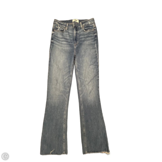 Jeans Cropped By Paige In Blue Denim, Size: 4