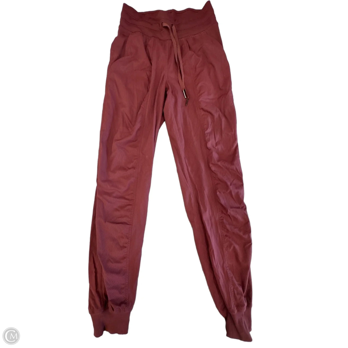 Athletic Pants By Lululemon In Maroon, Size: 0