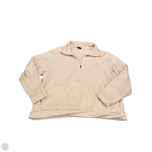 Sweatshirt Collar By Nike In Pink, Size: Xxl