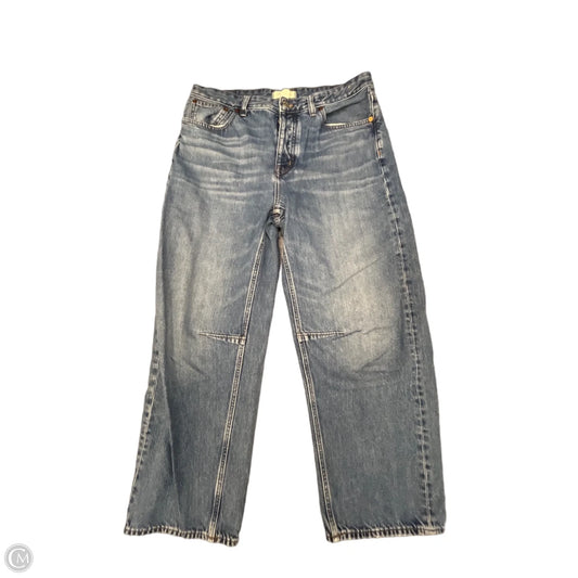 Jeans Wide Leg By Madewell In Blue Denim, Size: 8
