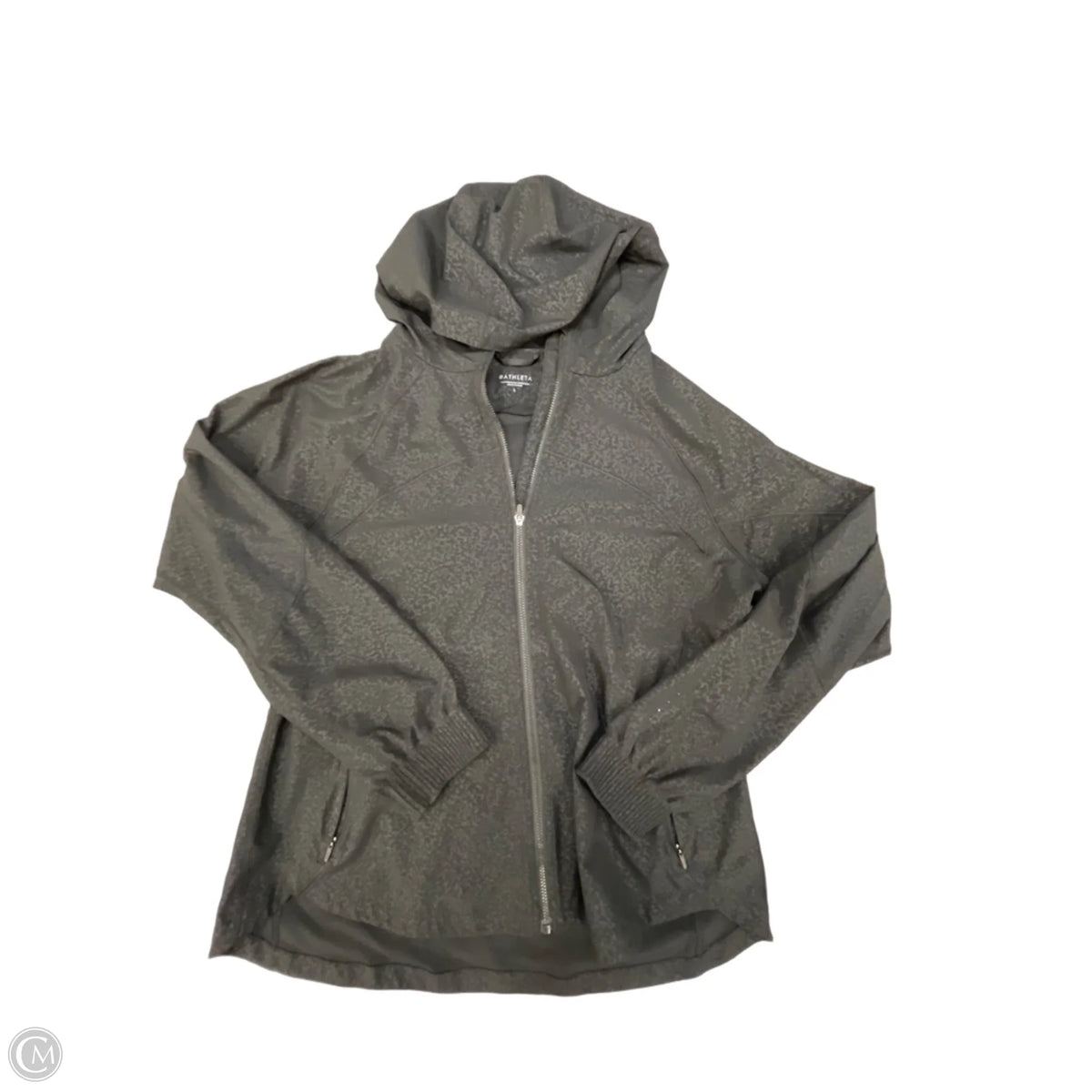 Athletic Jacket By Athleta In Black, Size: L
