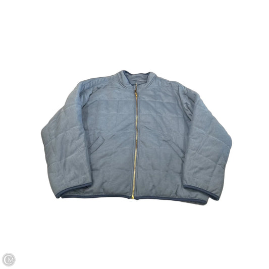 Jacket Puffer & Quilted By Clothes Mentor In Blue, Size: L