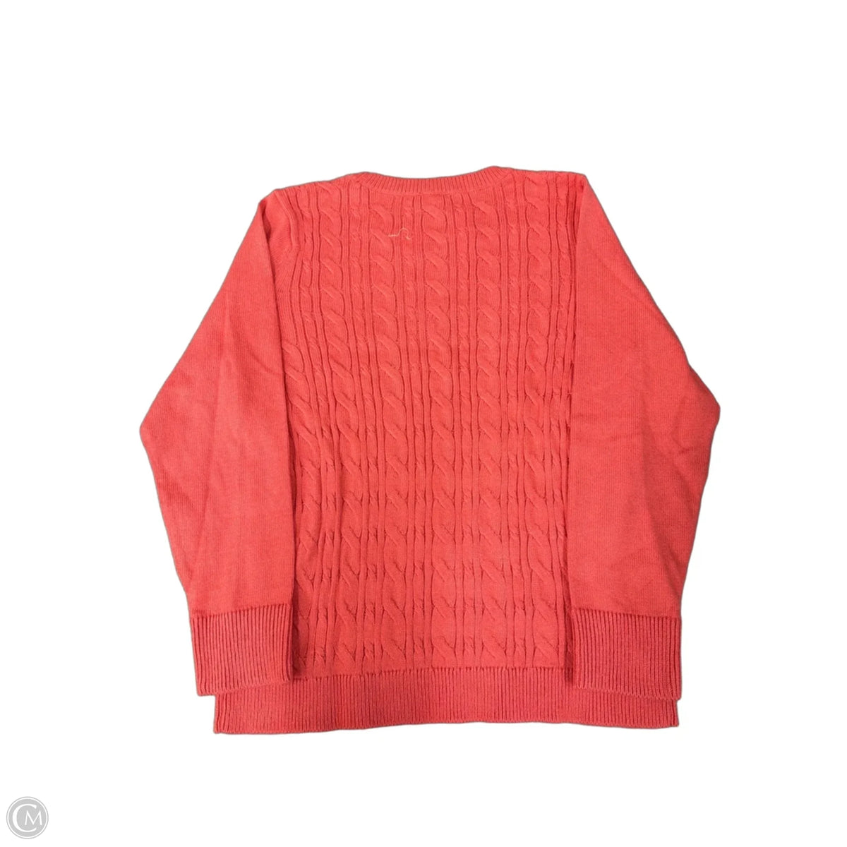 Sweater By Talbots In Pink, Size: Xl