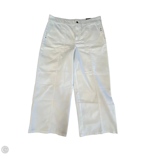 Pants Dress By Talbots In White, Size: L
