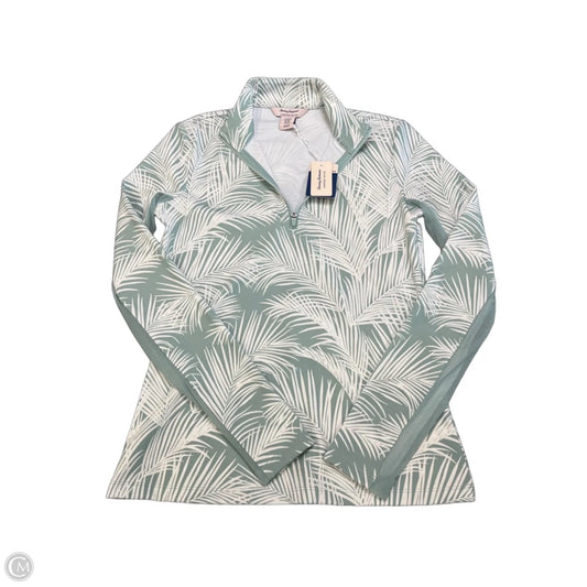 Athletic Jacket By Tommy Bahama In Cream & Green, Size: Xs