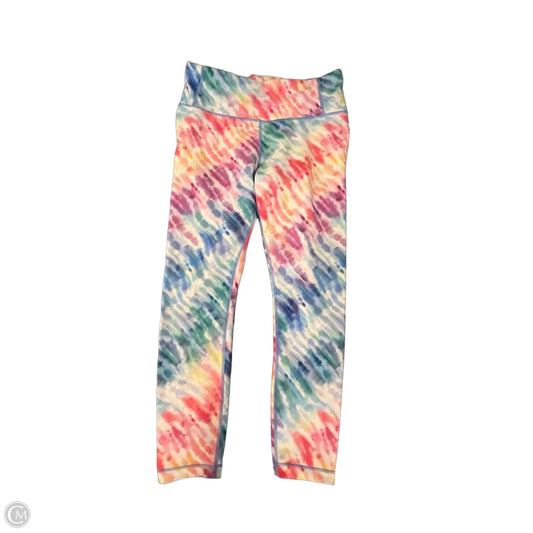 Athletic Leggings By Athleta In Multi-colored, Size: M