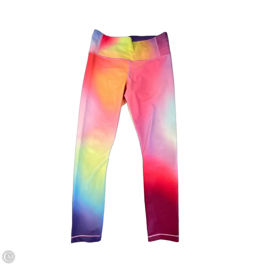 Athletic Leggings By Athleta In Multi-colored, Size: M