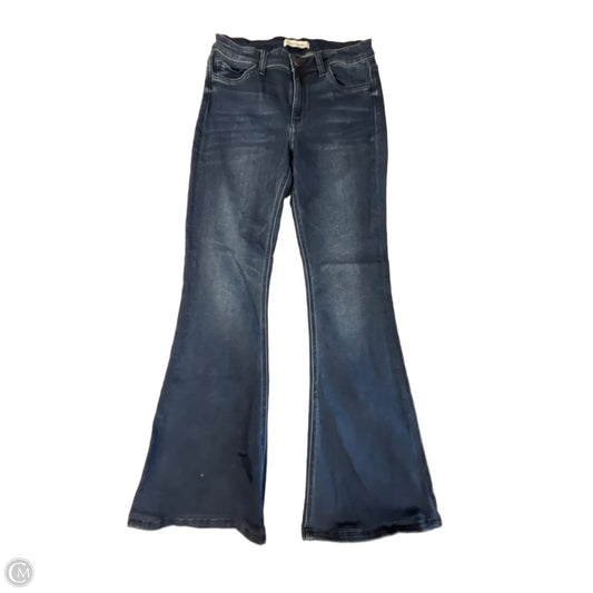 Jeans Flared By Flying Monkey In Navy, Size: 8