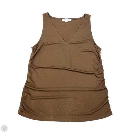 Tank Top By Loft In Brown, Size: Xl