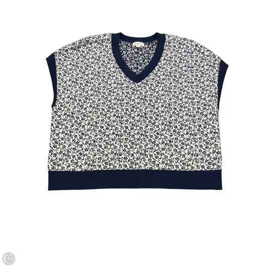Top Sleeveless By Loft In Floral Print, Size: Xl